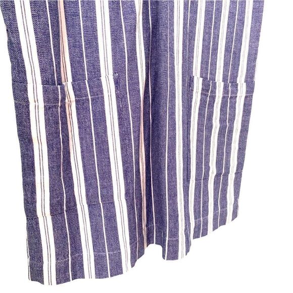 Tularosa Boho Blue Stripped Tunic Dress with Tassel in Size Medium - Picture 9 of 13